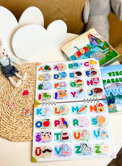 "Abėcėlė" lavinamoji knygelė