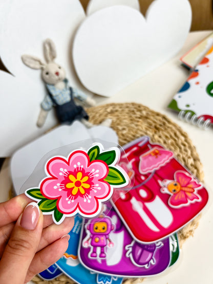 "Spalvotieji stiklainiai" lavinamoji knygelė