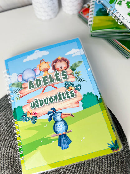 Didelė "Mano užduotėlės" lavinamoji knygelė