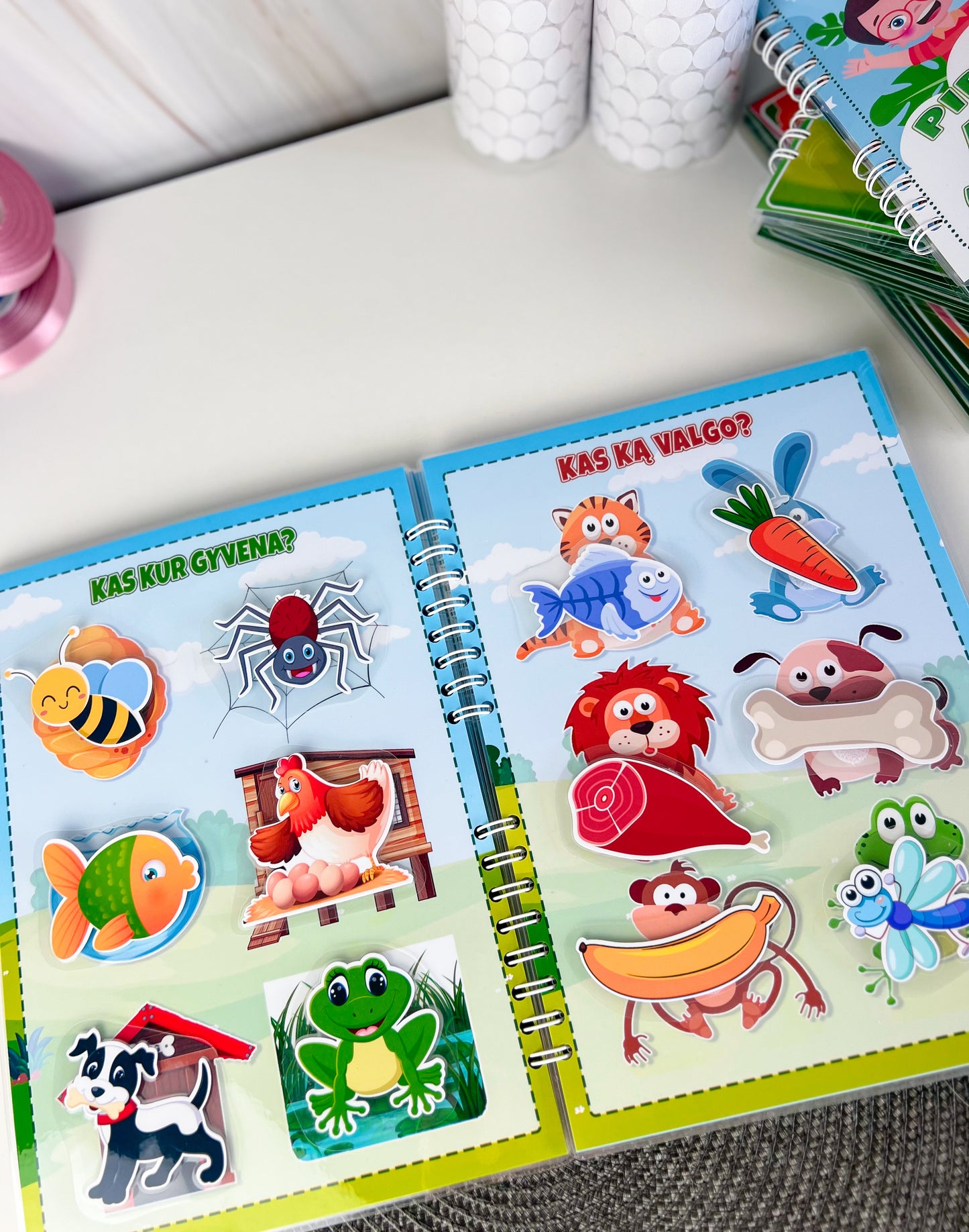 Didelė "Mano užduotėlės" lavinamoji knygelė