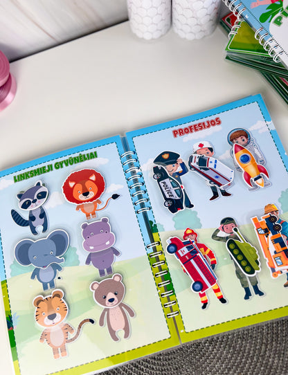 Didelė "Mano užduotėlės" lavinamoji knygelė