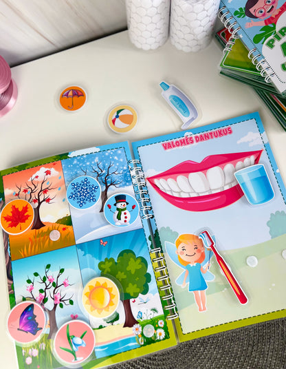 Didelė "Mano užduotėlės" lavinamoji knygelė