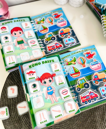 "Pirmosios užduotėlės" A5 lavinamoji knygelė