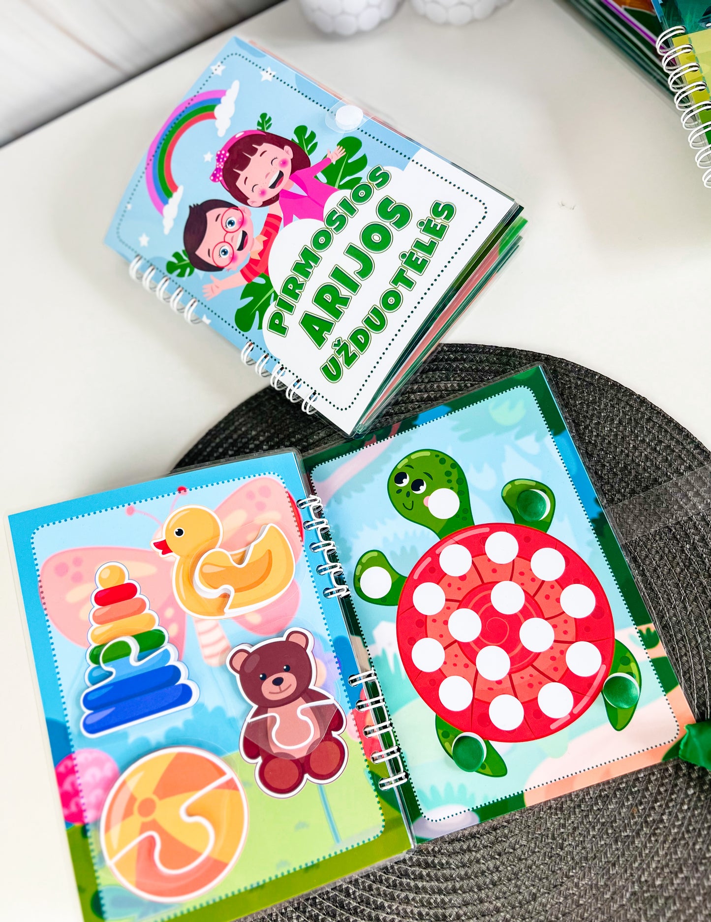 "Pirmosios užduotėlės" A5 lavinamoji knygelė