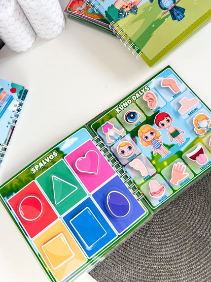 "Mano pirmosios užduotėlės" lavinamoji knygelė