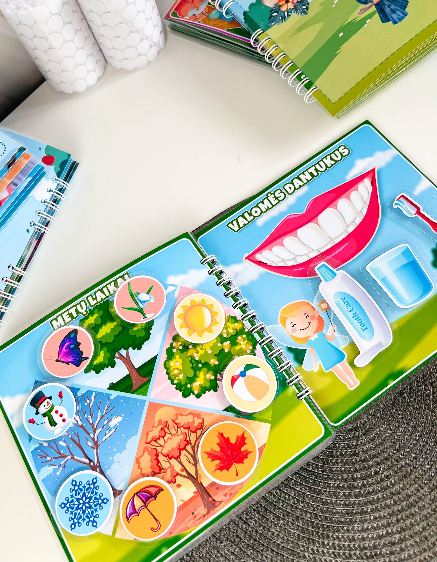 "Mano pirmosios užduotėlės" lavinamoji knygelė