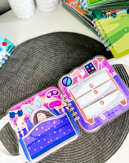 "Rožinio zuikio nuotykiai" knygelė